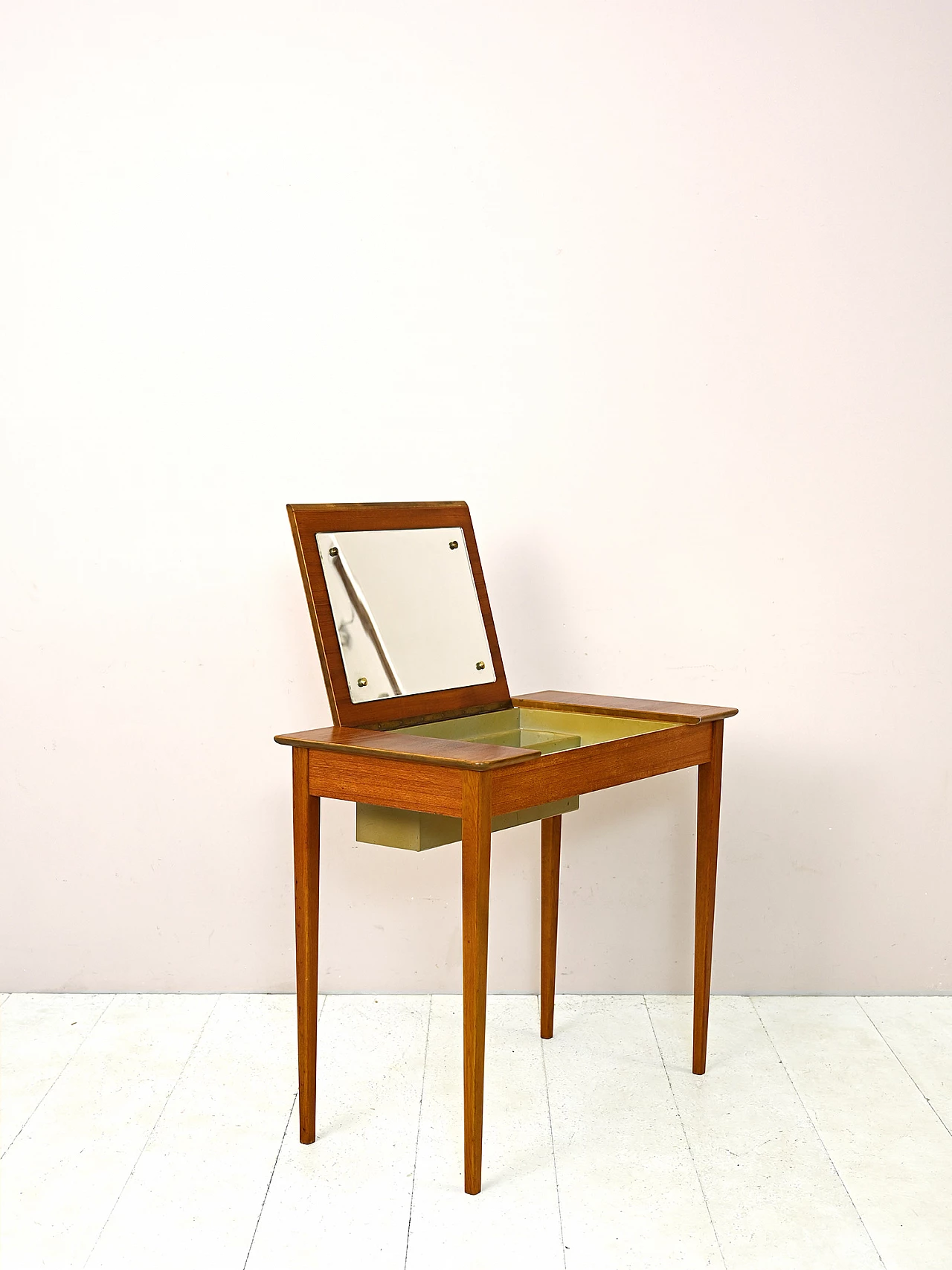 Teak vanity table by Fröseke AB Nybrofabriken, 1960s 6