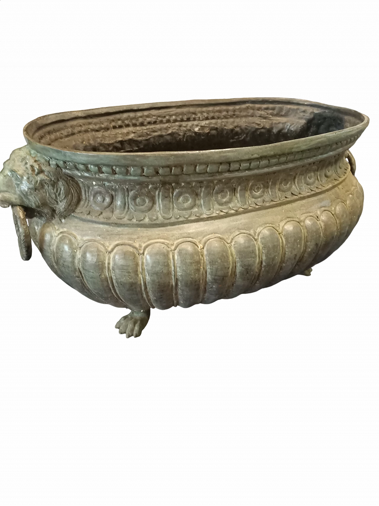 Neapolitan Empire bronze planter, mid-19th century 5