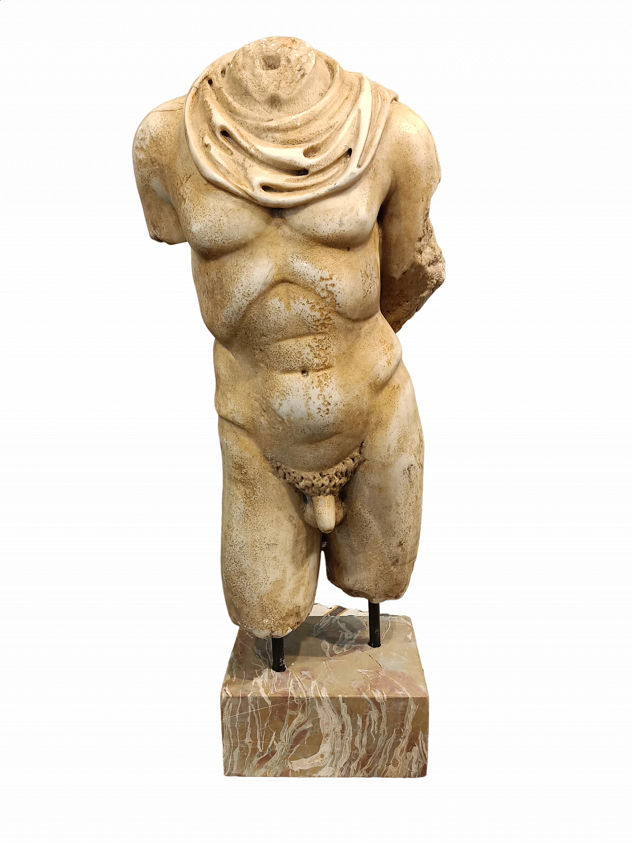 Thassos marble male bust 8