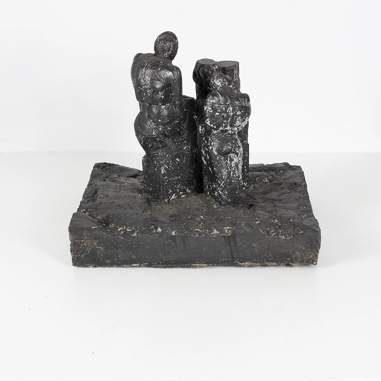 Sculpture with human figures by Dominique Fontana, 1980s 1