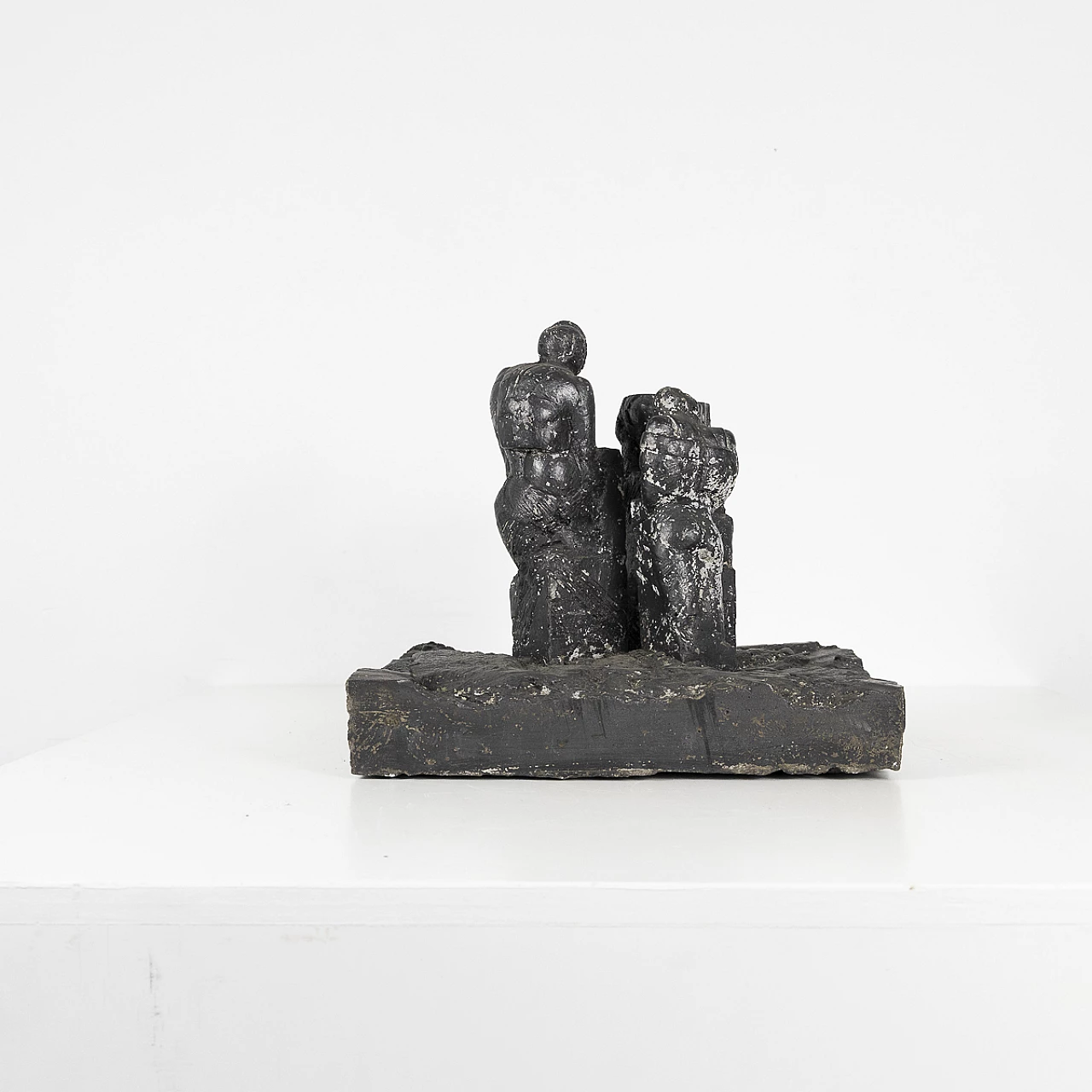 Sculpture with human figures by Dominique Fontana, 1980s 2