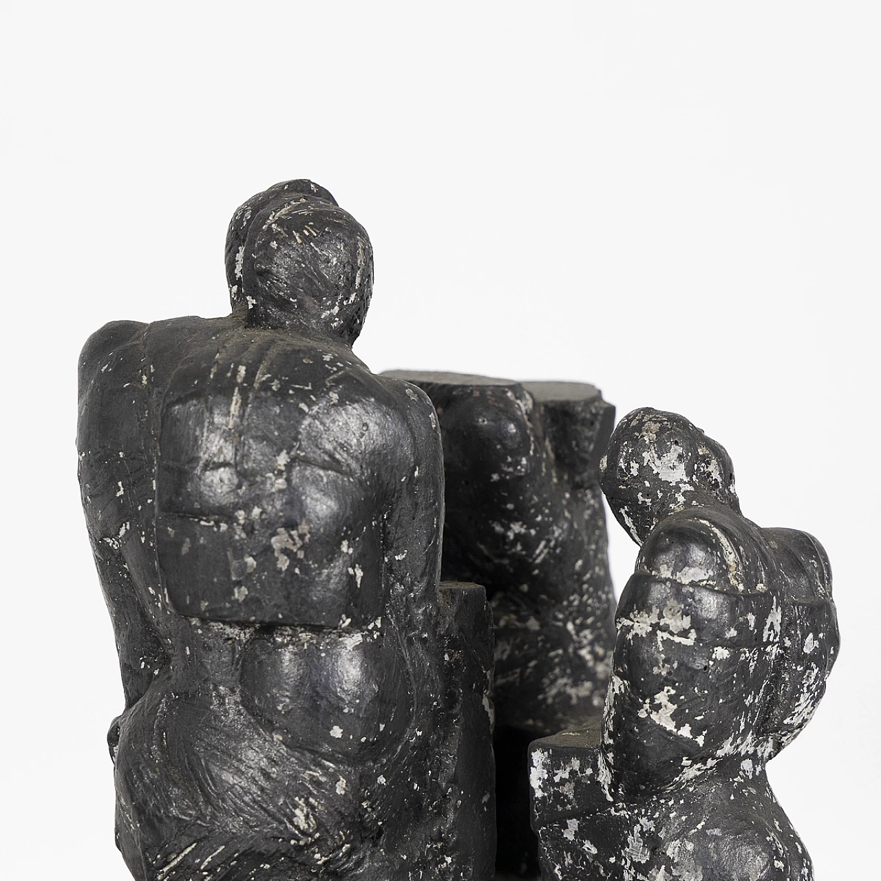 Sculpture with human figures by Dominique Fontana, 1980s 4