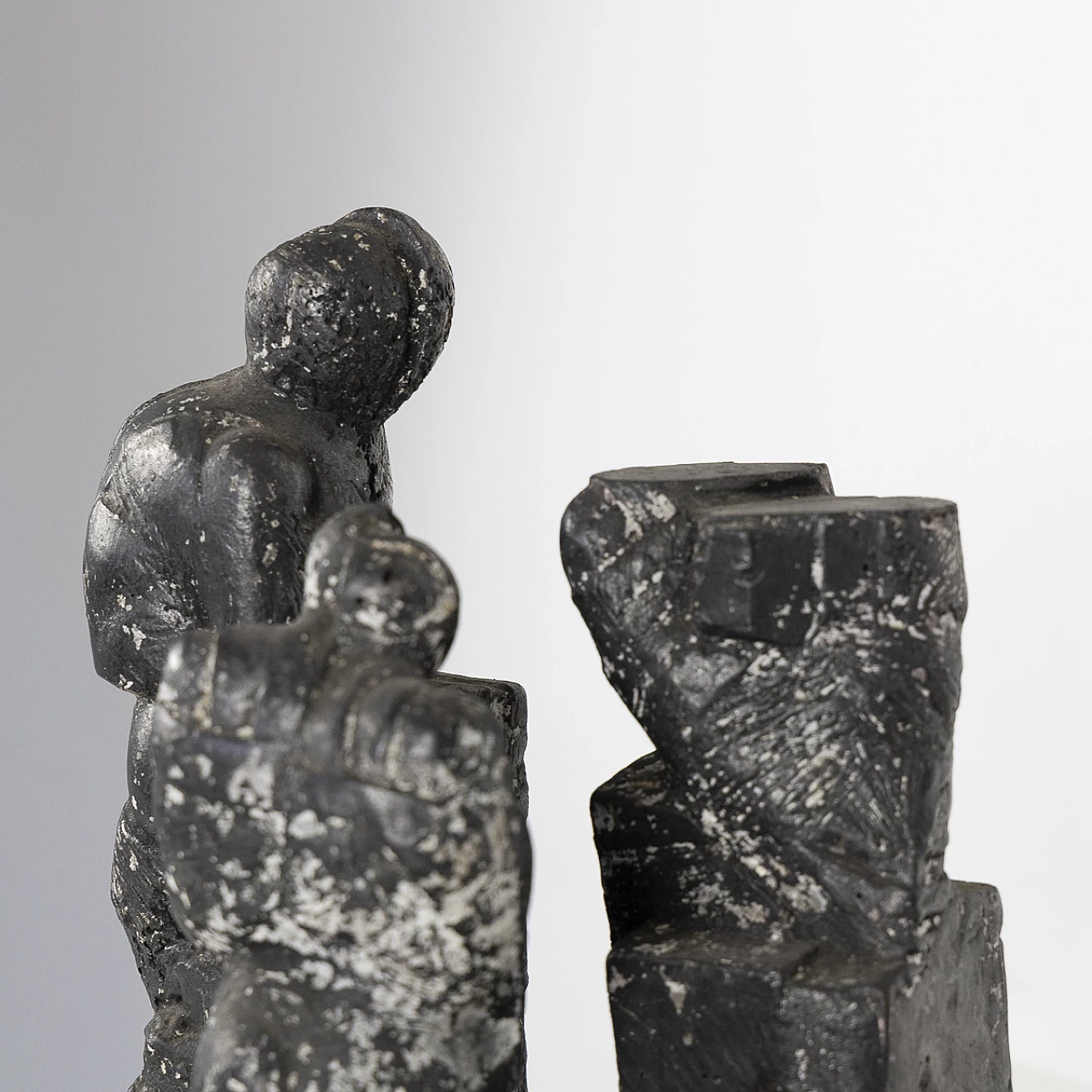 Sculpture with human figures by Dominique Fontana, 1980s 5