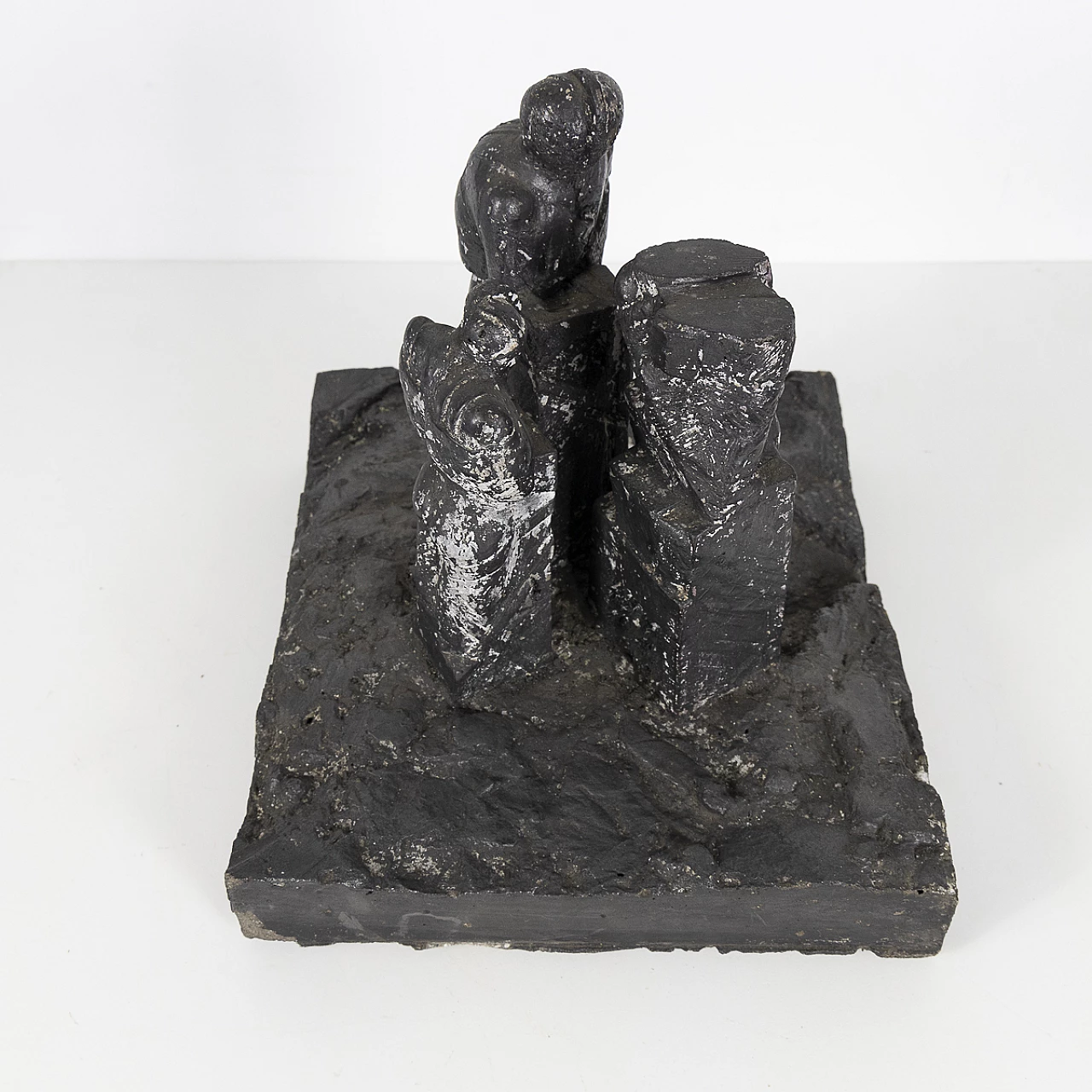 Sculpture with human figures by Dominique Fontana, 1980s 8