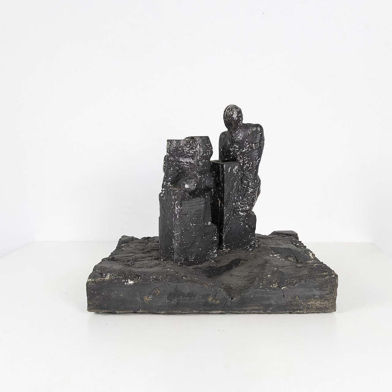 Sculpture with human figures by Dominique Fontana, 1980s 9