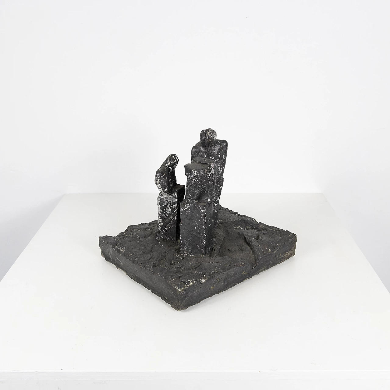 Sculpture with human figures by Dominique Fontana, 1980s 10