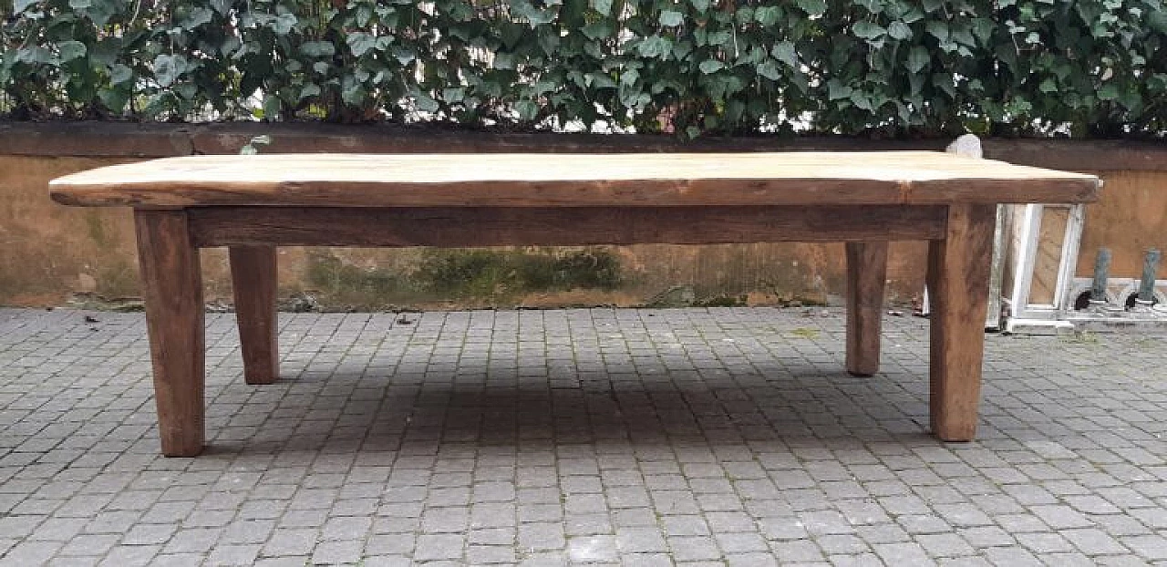 Rustic Tuscan oak and cedar table, early 20th century 1