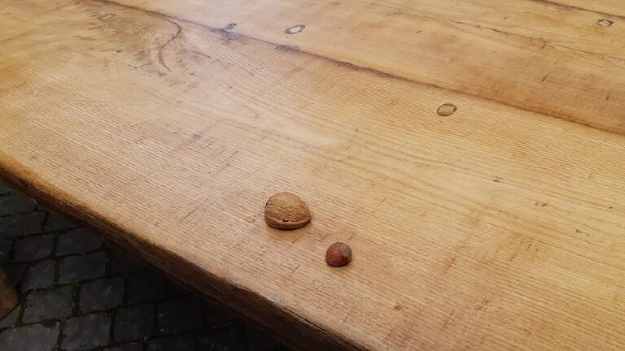 Rustic Tuscan oak and cedar table, early 20th century 6