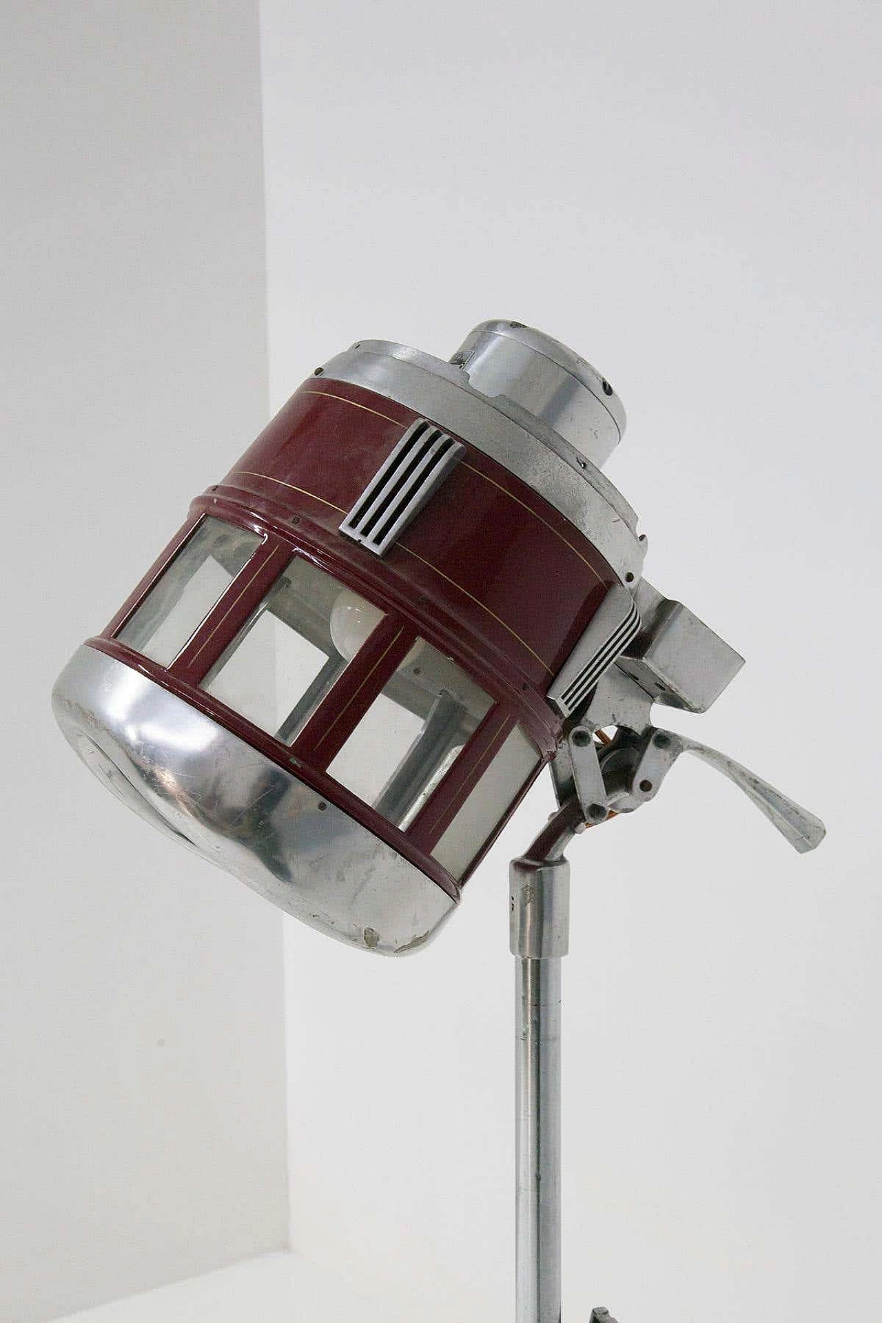 Free S hairdresser's helmet floor lamp, 1950s 1