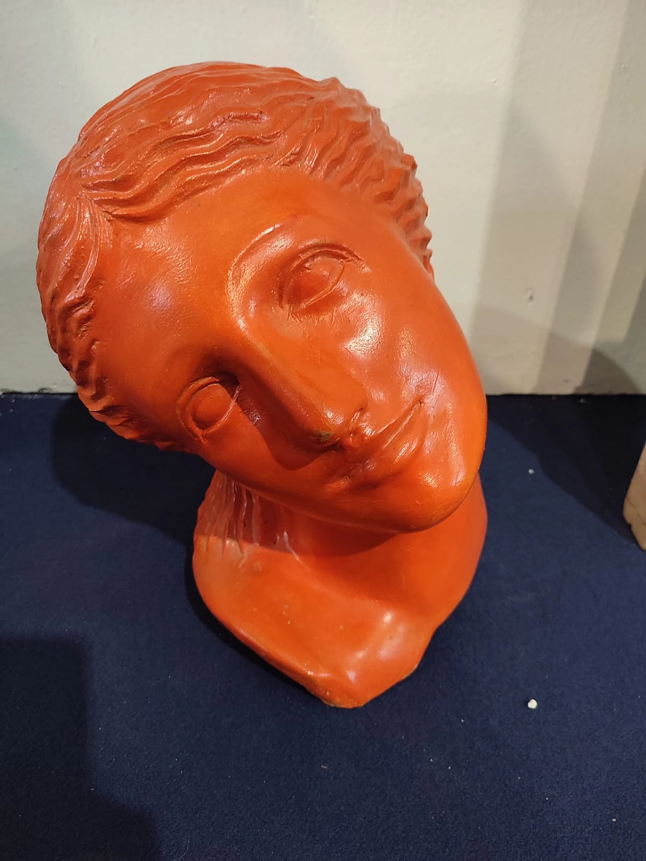 Giovanni Ginestroni, Aphrodite head, terracotta sculpture 2