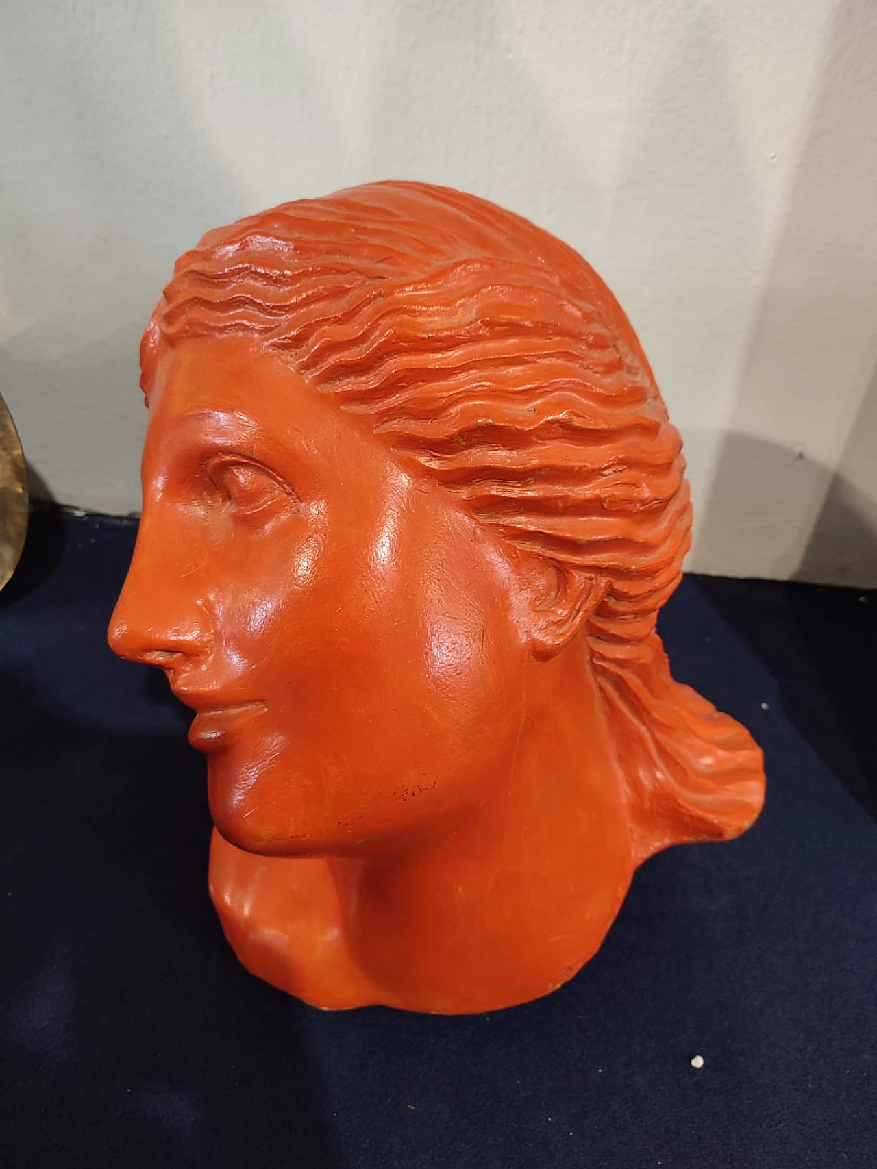 Giovanni Ginestroni, Aphrodite head, terracotta sculpture 4