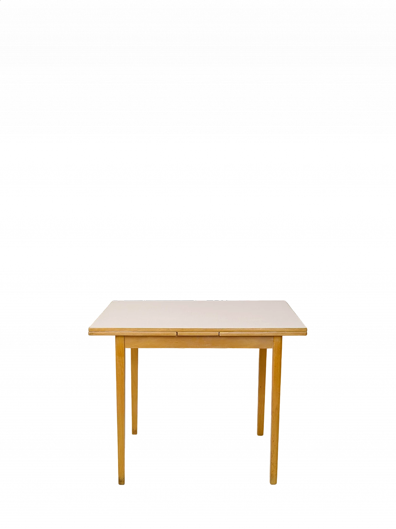 Birch and formica extending table, 1960s 11