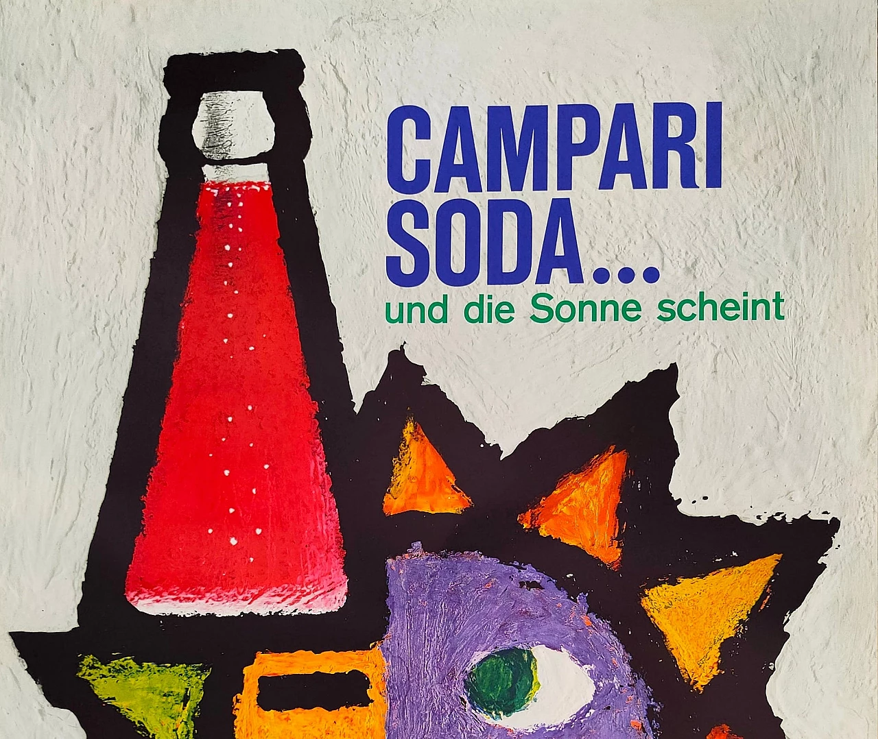 Manifesto pubblicitario Campari Soda di Celestino Piatti, 1966 2