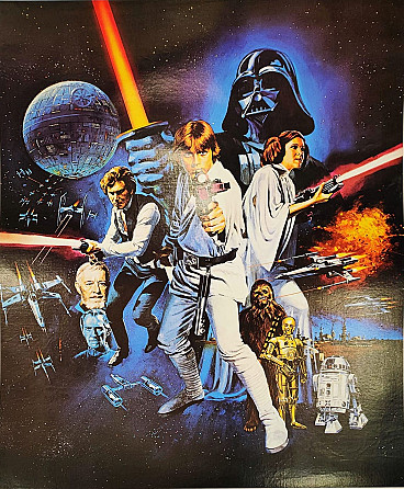 Manifesto cinematografico di Star Wars, 1977