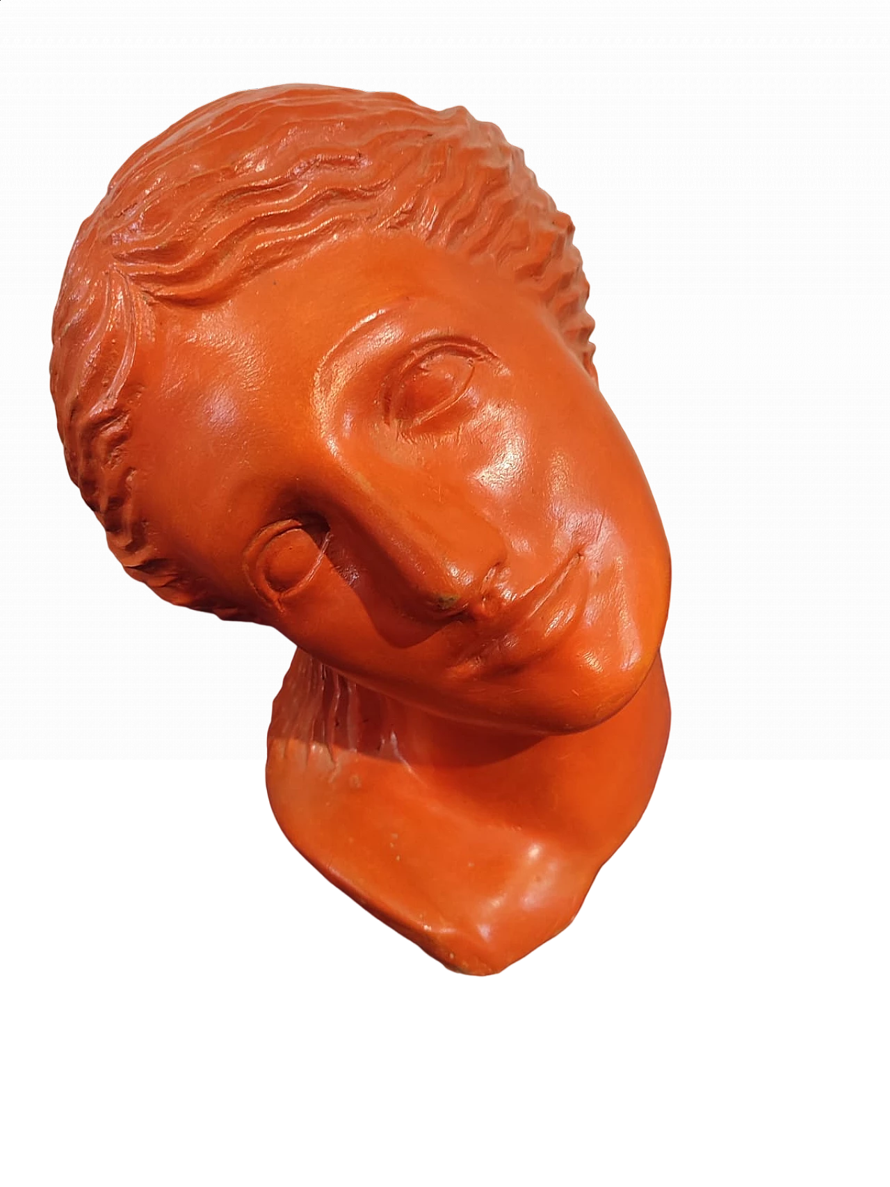 Giovanni Ginestroni, Aphrodite head, terracotta sculpture 5