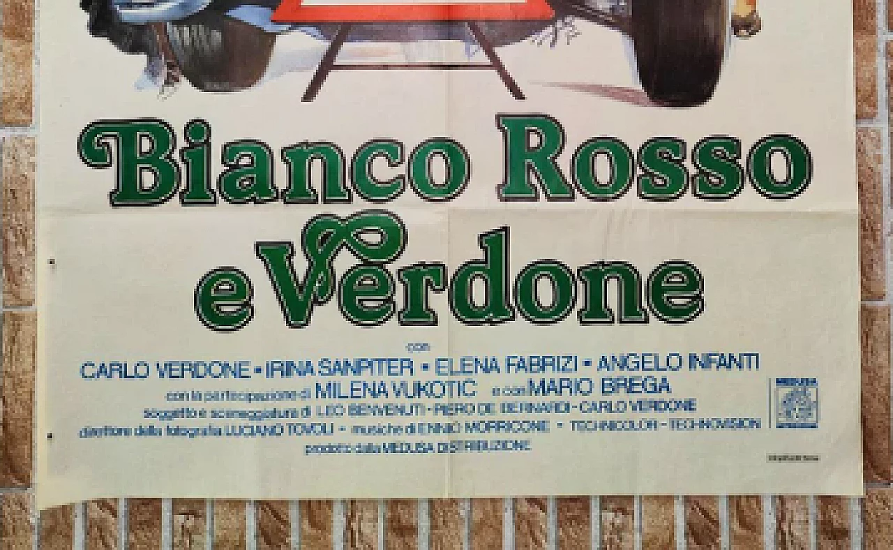 Bianco Rosso e Verdone film poster, 1981 3