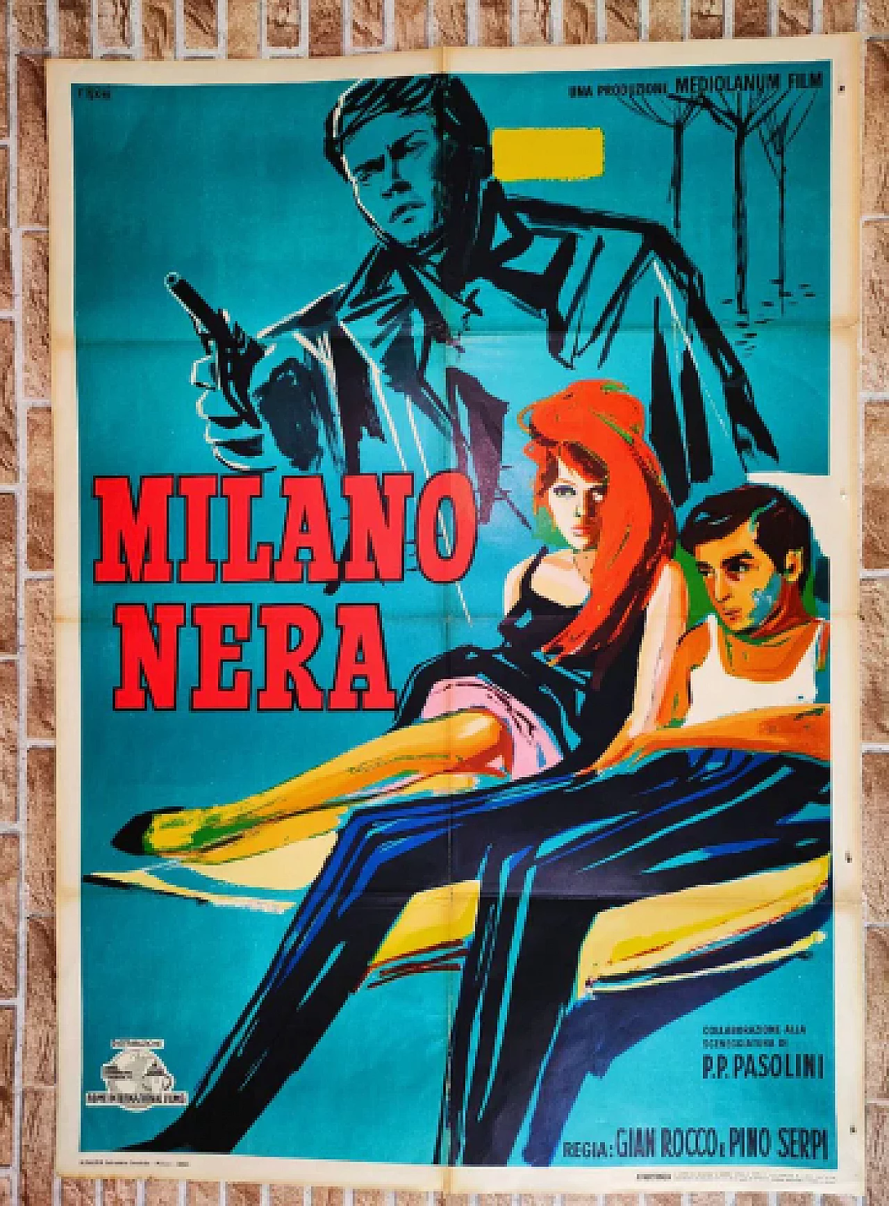 Milano nera film poster, 1961 1