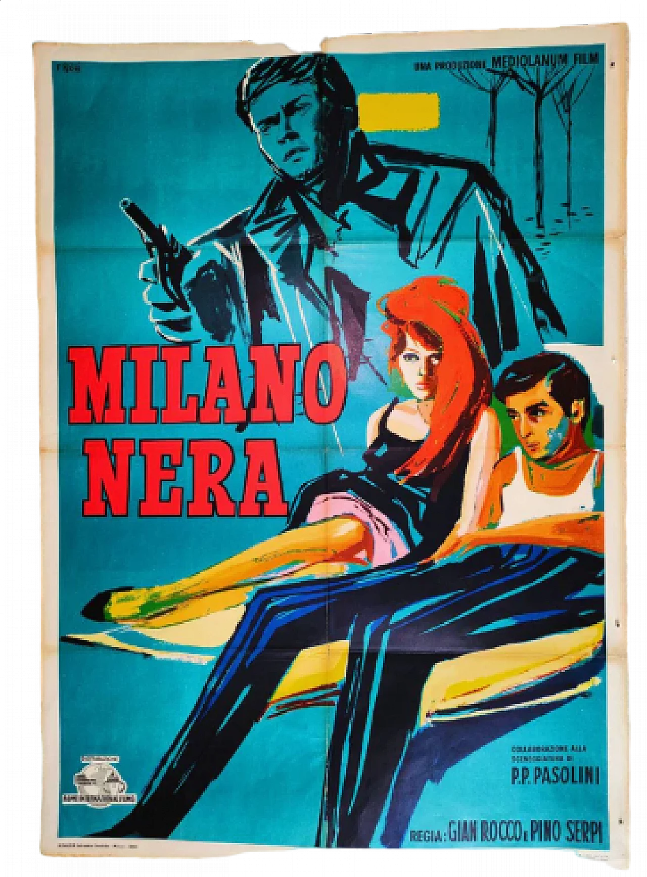 Milano nera film poster, 1961 4