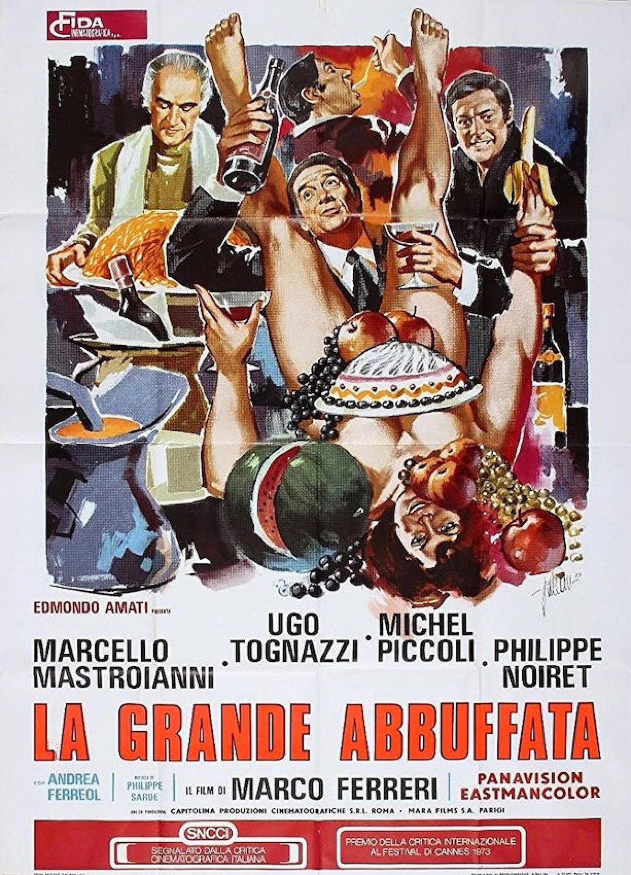 Manifesto cinematografico di La Grande Abbuffata, 1973 2