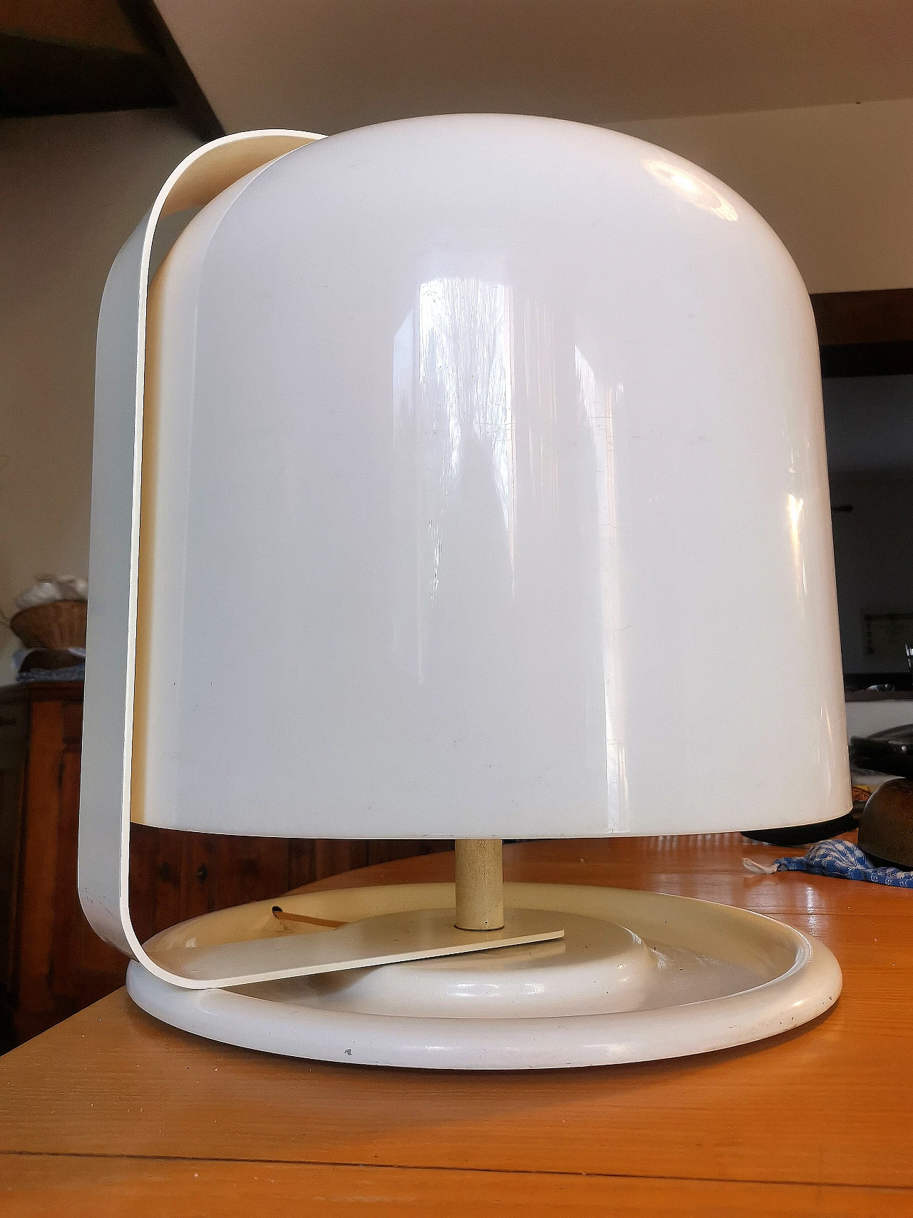 Alvise table lamp by Luigi Massoni for Guzzini, 1960s 4