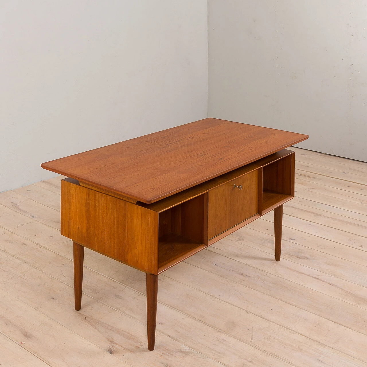 Teak desk in the style of Kai Kristiansen, 1960s 13