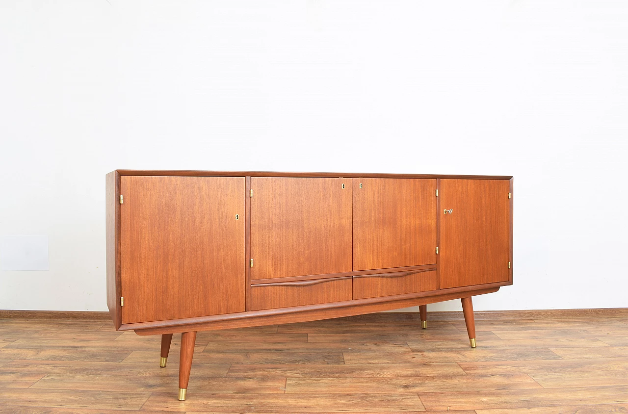 Credenza in teak e faggio di Sven Andersen Møbelfabrikk, anni '60 3