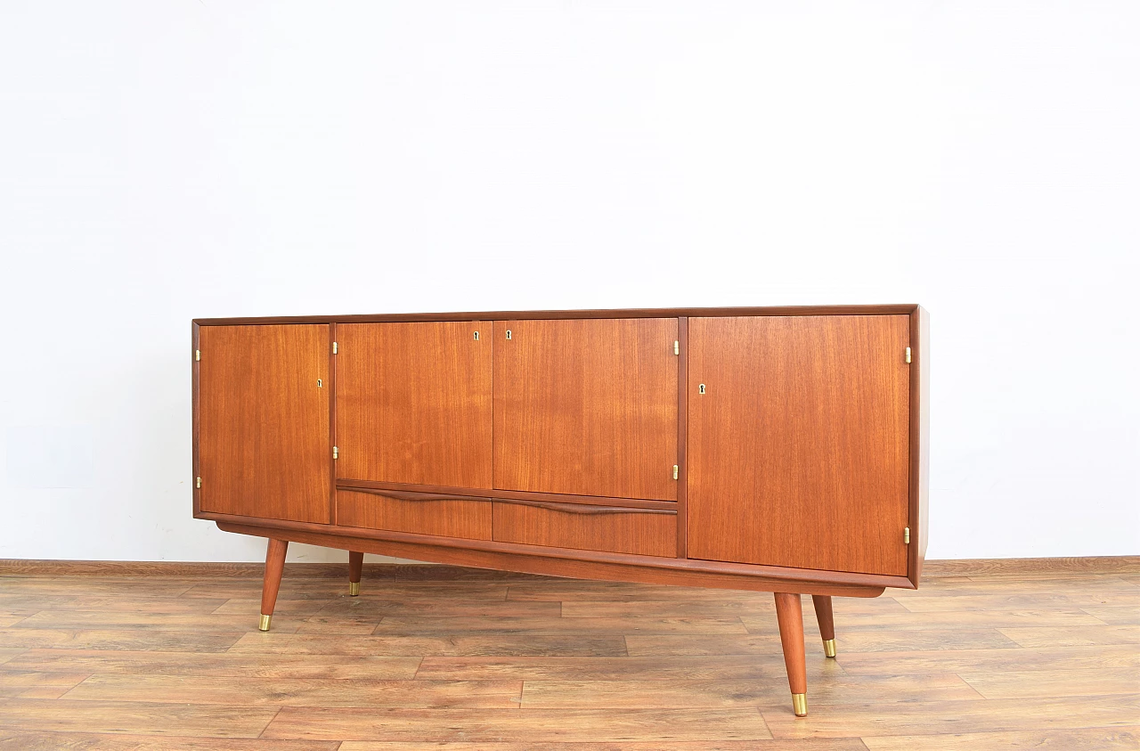 Credenza in teak e faggio di Sven Andersen Møbelfabrikk, anni '60 4