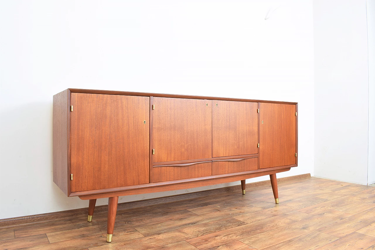 Credenza in teak e faggio di Sven Andersen Møbelfabrikk, anni '60 8