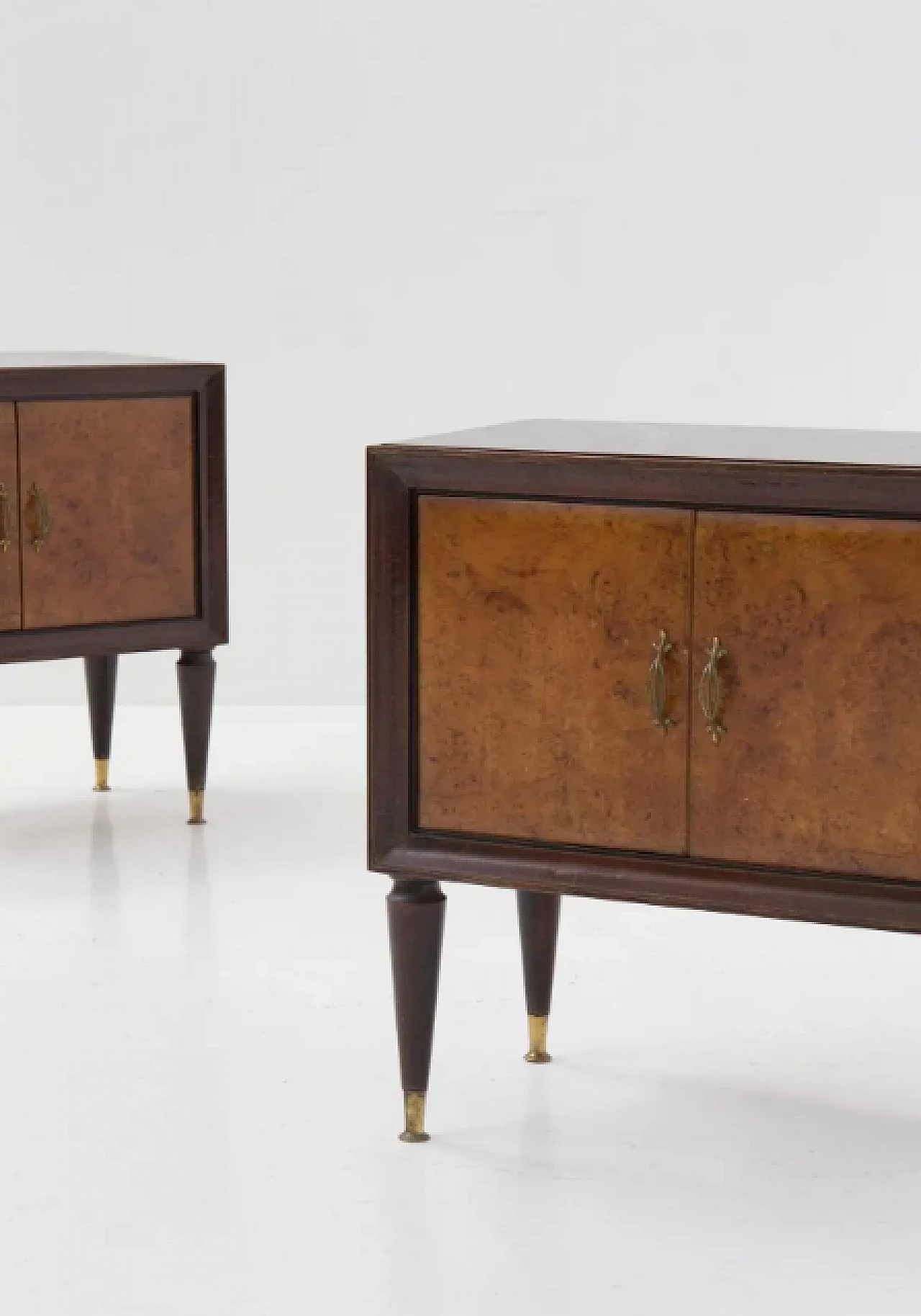 Pair of bedside tables attributed to Paolo Buffa, 1950s 3