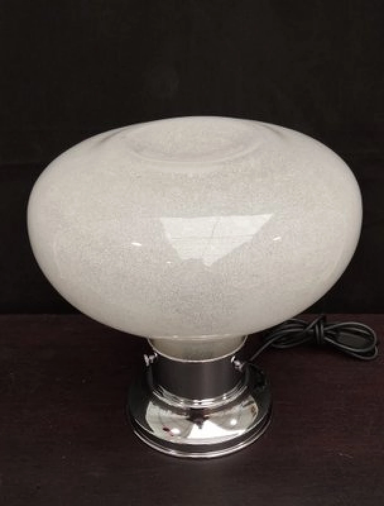 Handmade Murano glass table lamp, 1970s 2