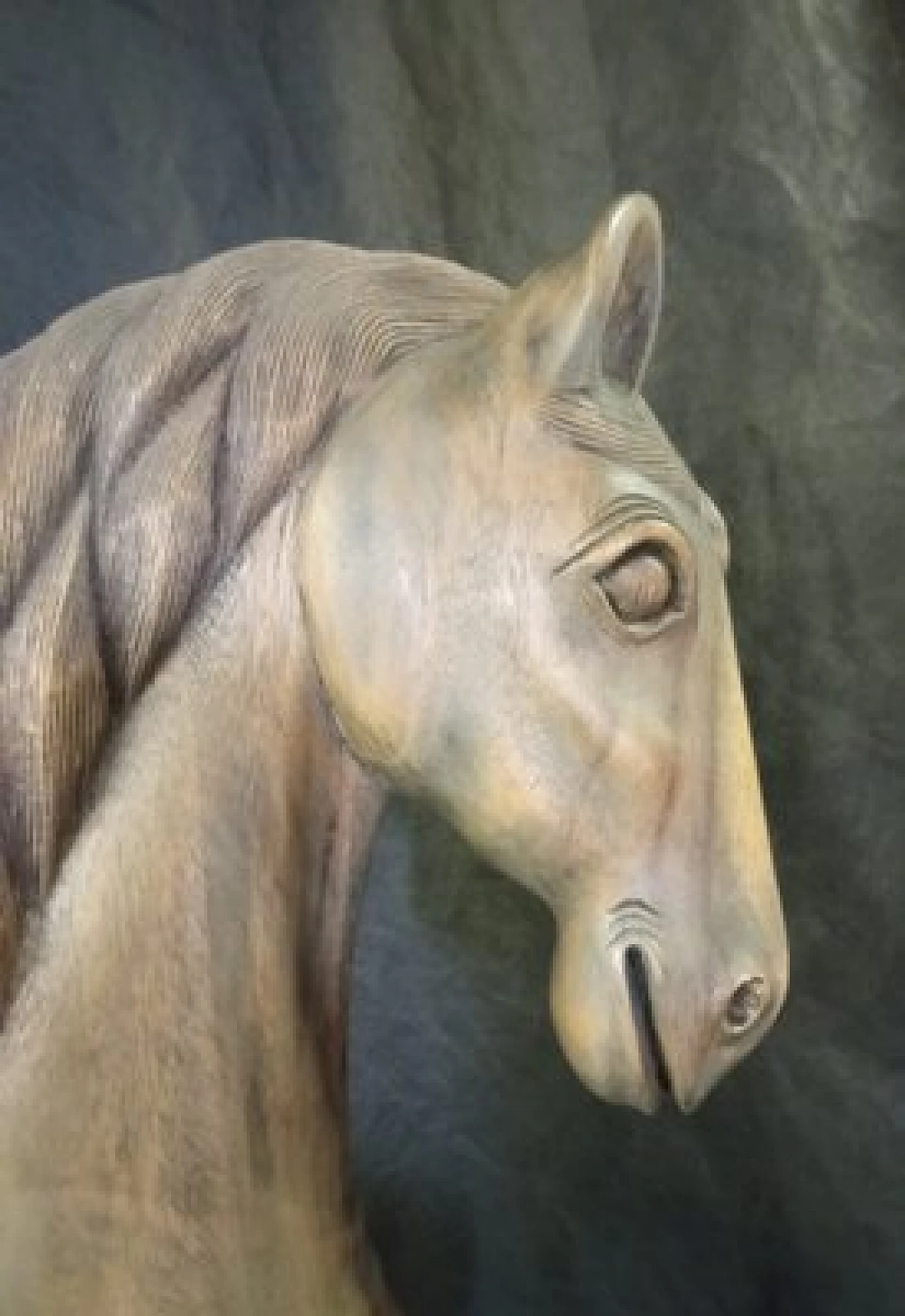 Walnut horse sculpture, 1920s 4