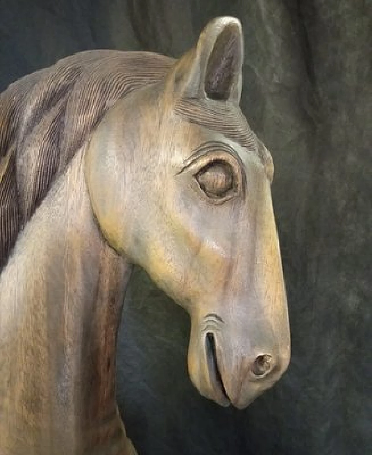 Walnut horse sculpture, 1920s 6