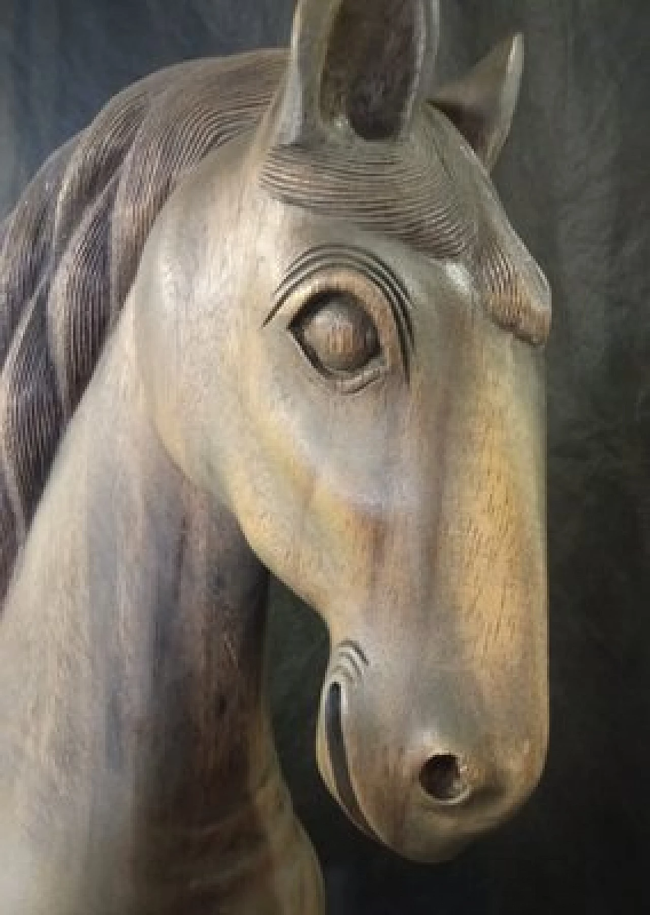 Walnut horse sculpture, 1920s 8