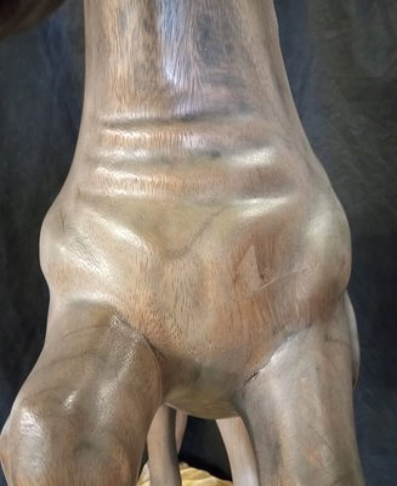 Walnut horse sculpture, 1920s 19