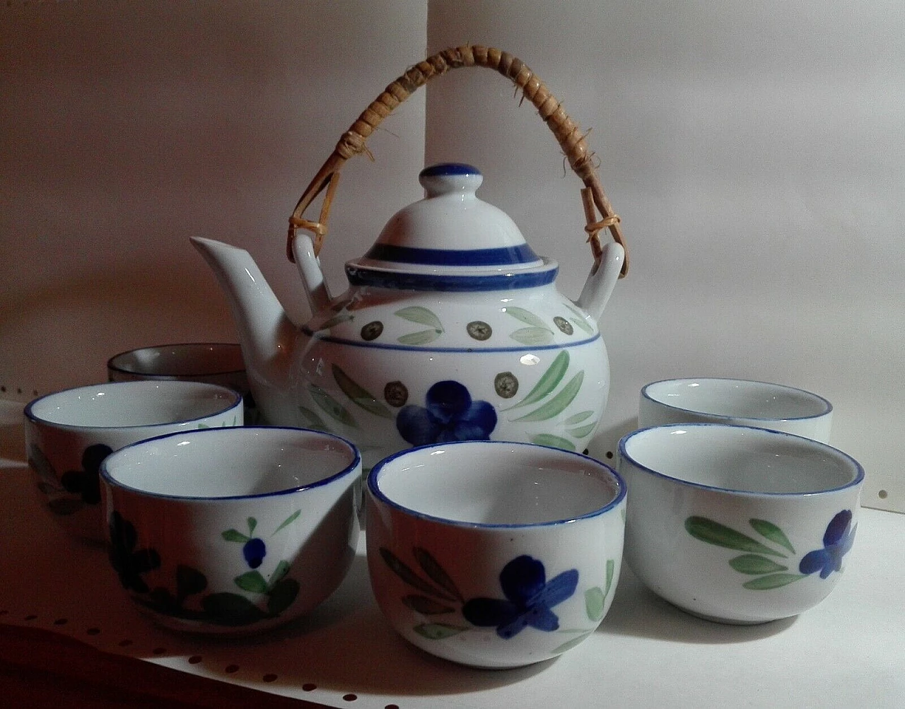 Ceramic tea service, 1980s 3