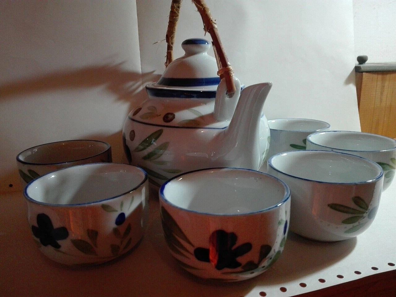 Ceramic tea service, 1980s 9