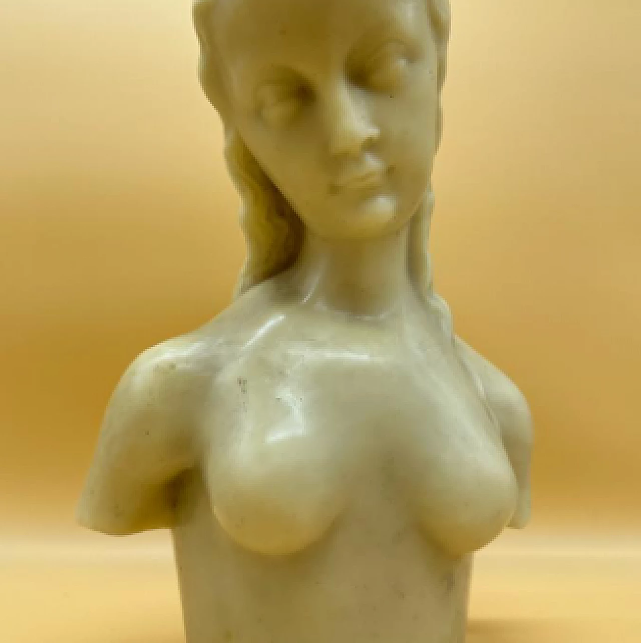 Wax female bust sculpture 3