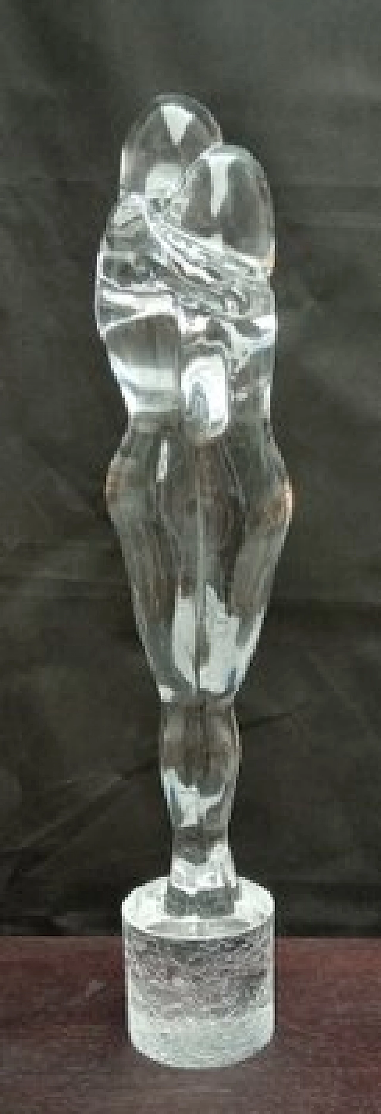 A. Zanetti, Amanti, scultura in vetro di Murano soffiato, anni '2000 7