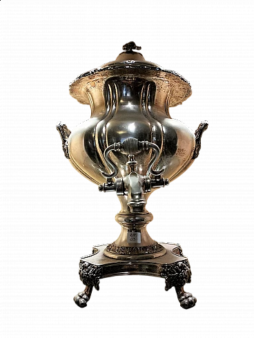 Sheffield silver samovar, 19th century