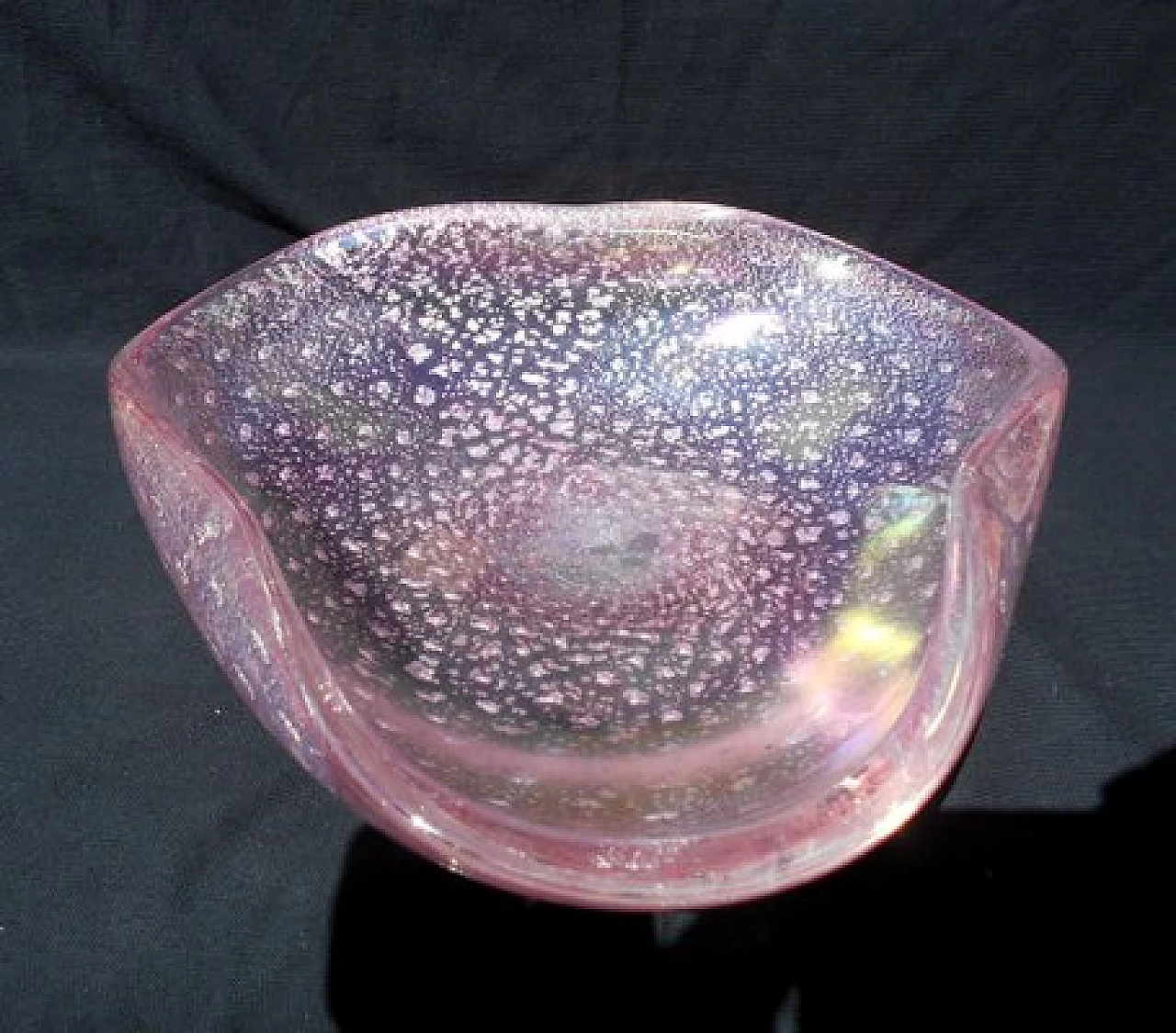 Murano glass ashtray attributed to Ercole Barovier for Barovier & Toso, 1950s 6