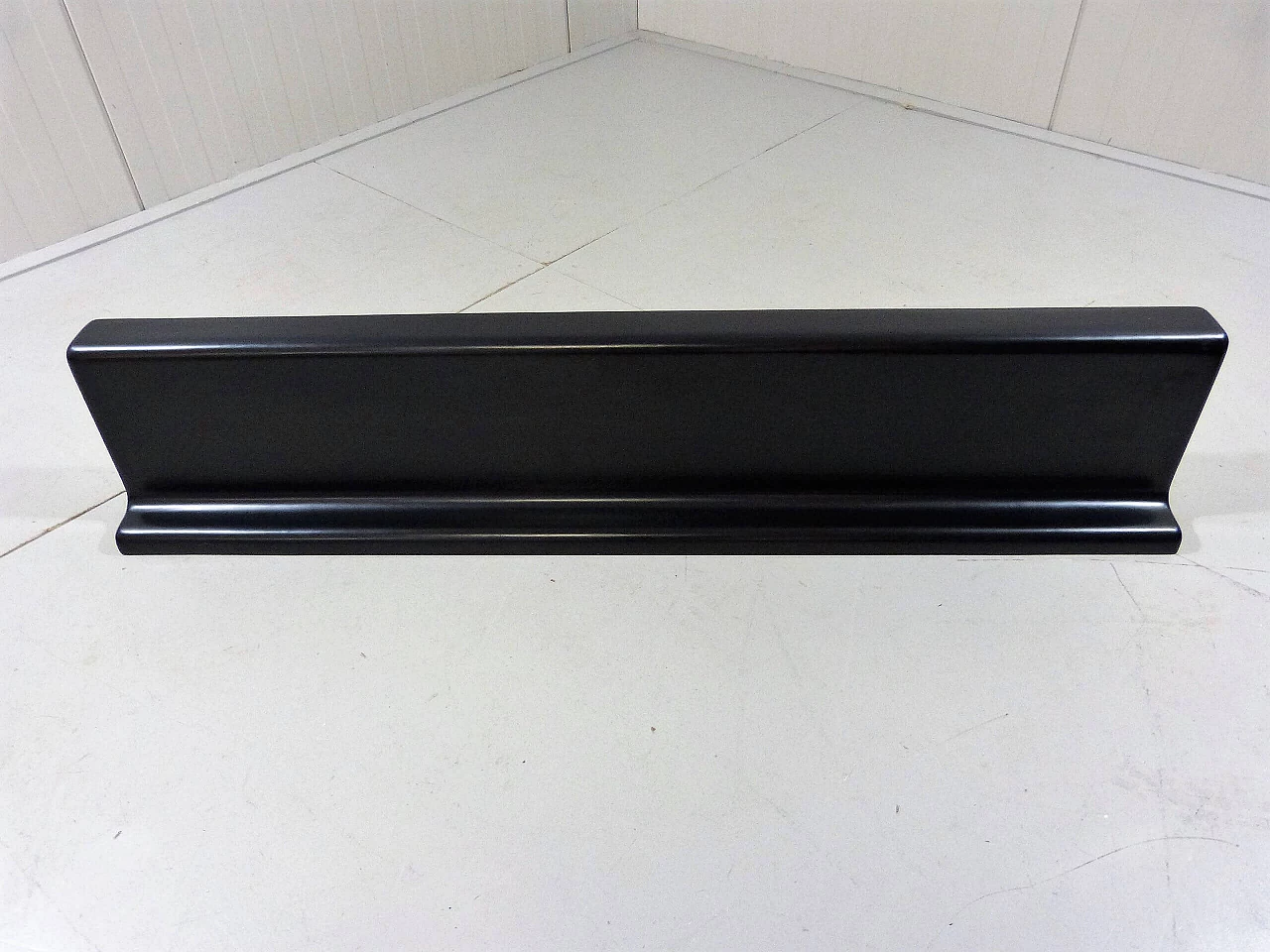 Pair of black fibreglass wall brackets, 1960s 7