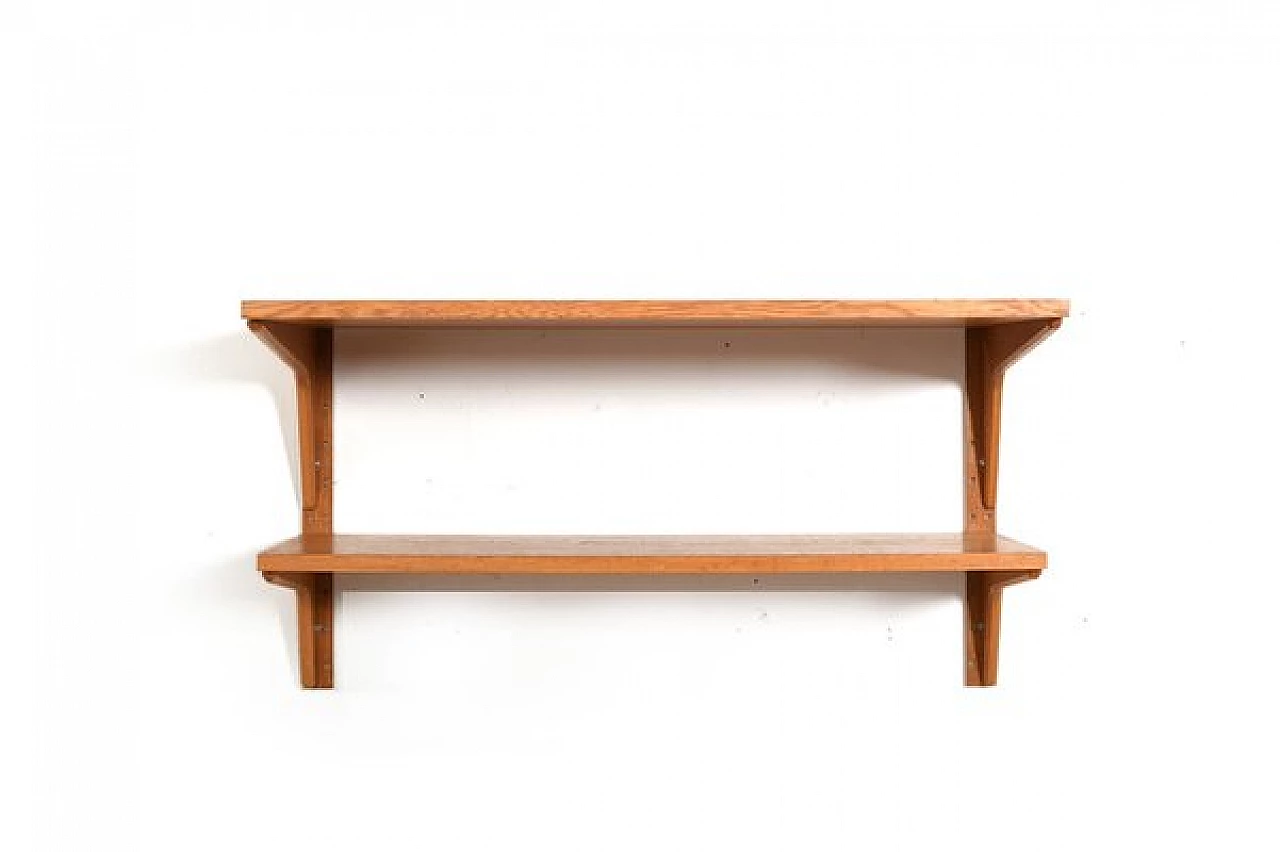 Oak bookcase by Thygesen & Sørensen for HG Furniture, 1960s 2