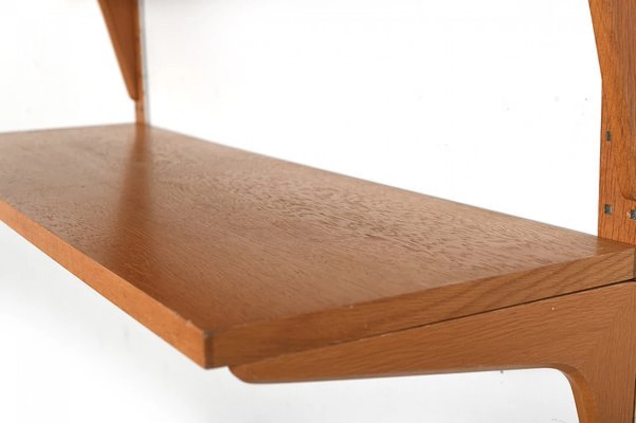 Oak bookcase by Thygesen & Sørensen for HG Furniture, 1960s 6