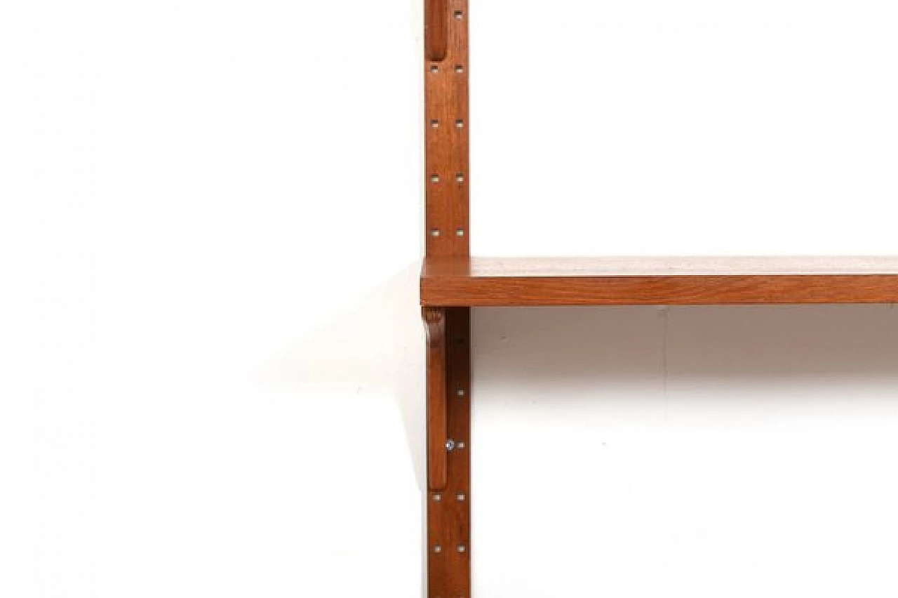 Teak hanging bookcase by Thygesen & Sørensen for HG Furniture, 1960s 8