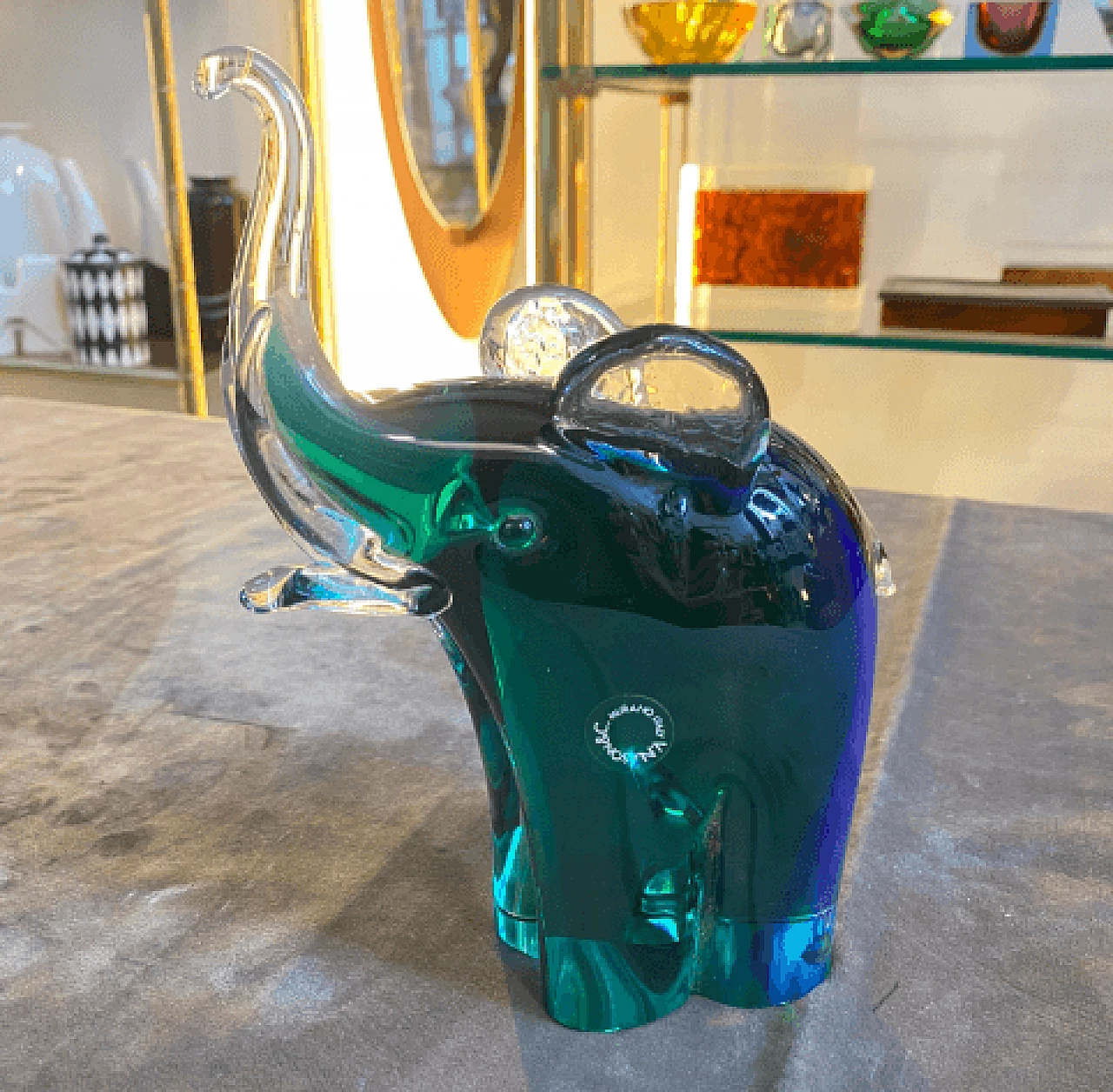 Murano glass elephant by Vincenzo Nason, 1980s 2