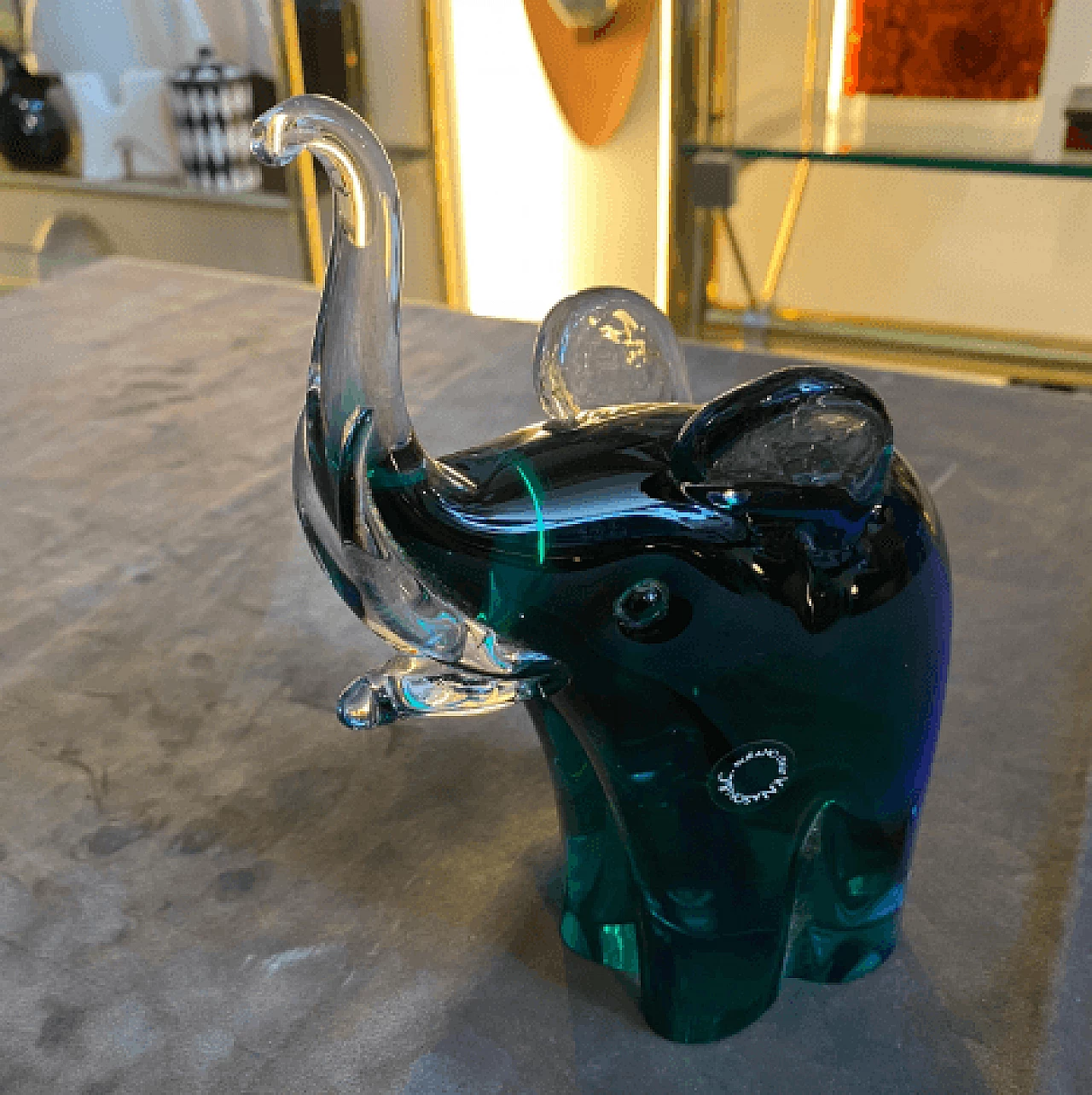 Murano glass elephant by Vincenzo Nason, 1980s 5