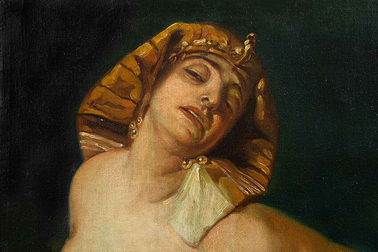 Cleopatra, oil painting on canvas, second half of the 19th century 2