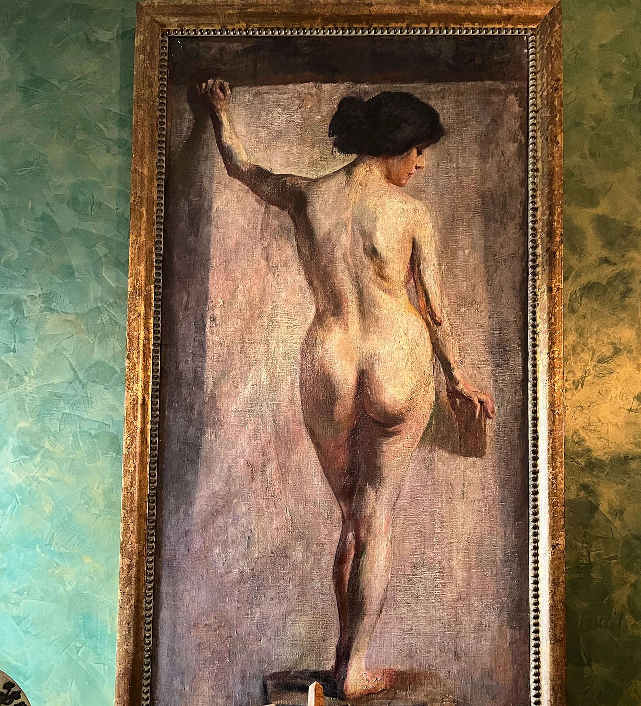 Female nude, painting, 1920s 4