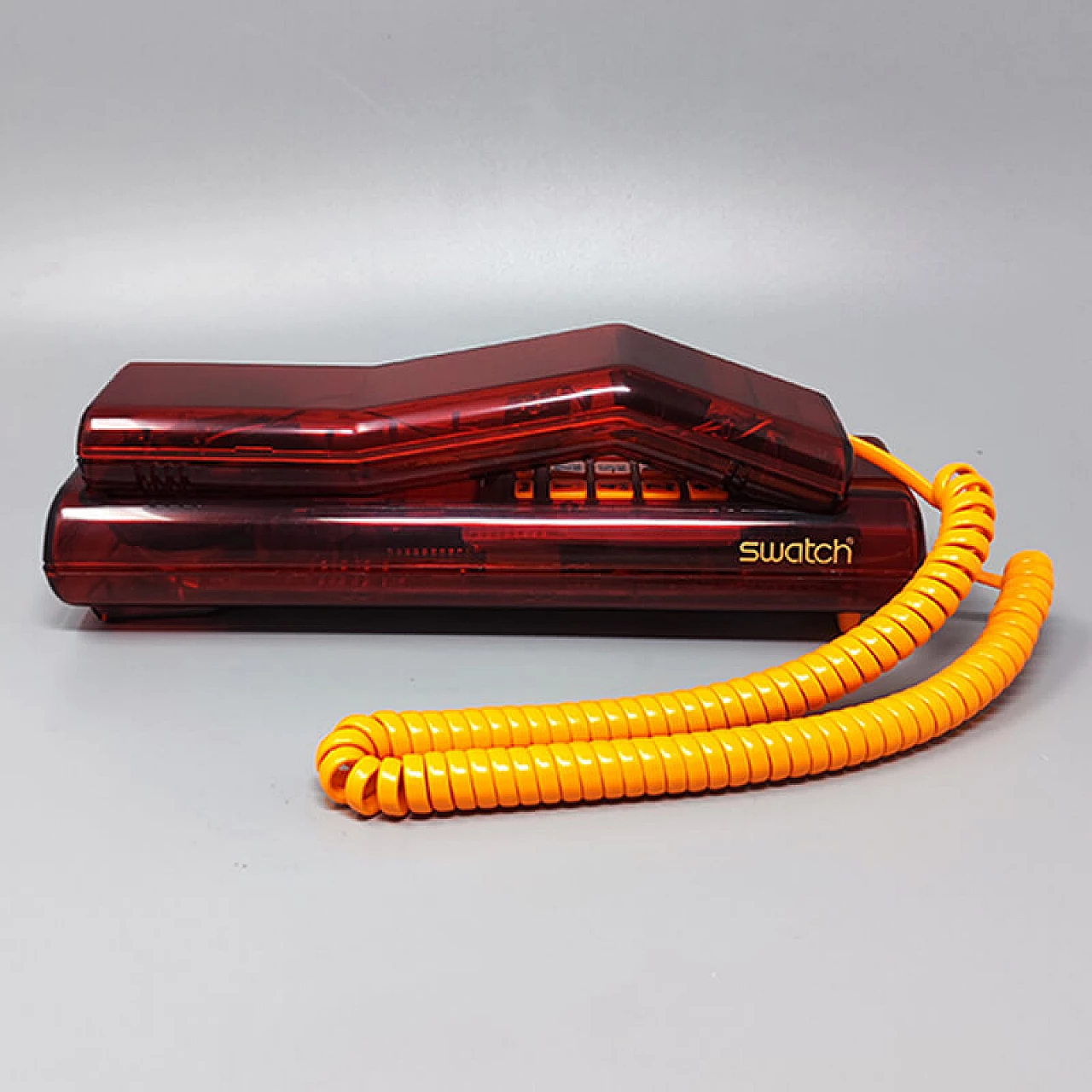 Telefono Swatch Twin Phone Deluxe rosso, anni '90 3