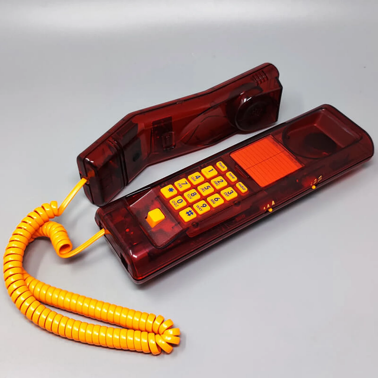 Telefono Swatch Twin Phone Deluxe rosso, anni '90 7